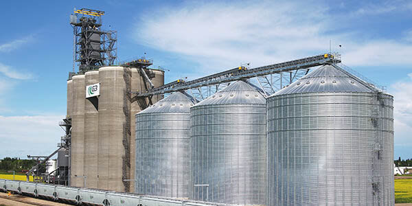 An example of a grain holding facility by G3
